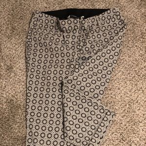 Boho Print Cropped Pants